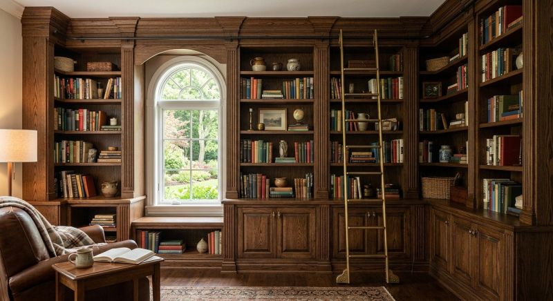 Bookcase Construction in Alexandria, VA