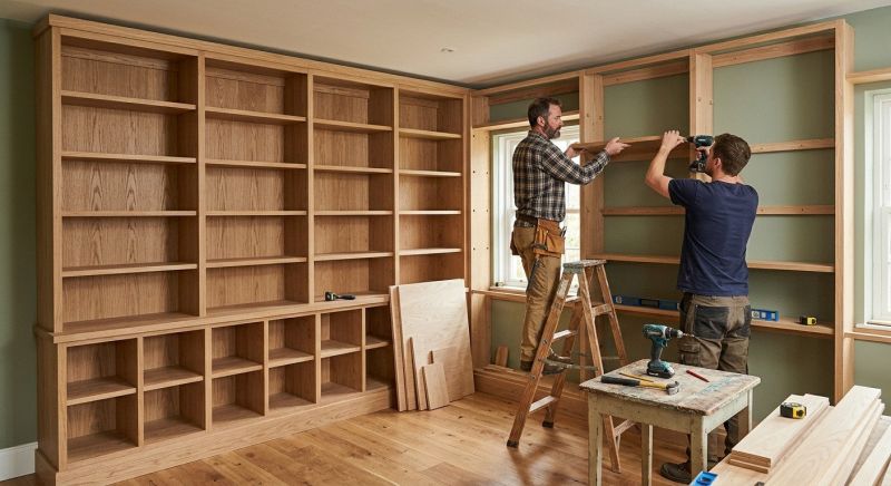 Bookcase Installation in Woodbridge, VA