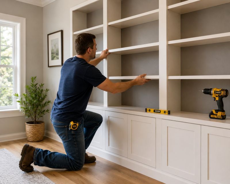 Bookshelves Installation in Annapolis, MD