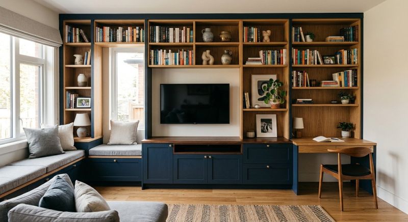 Built In Furniture Construction in Alexandria, VA