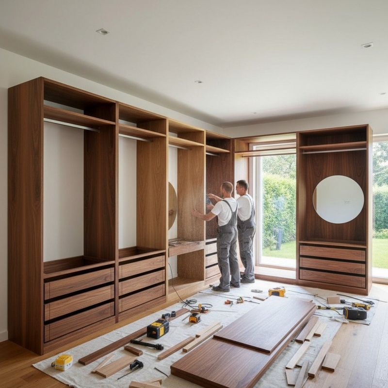Built In Storage Installation in Fairfax, VA
