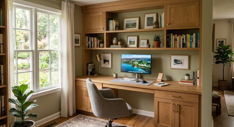 Custom Desk Installation in Durham, NC