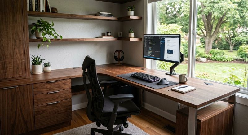 Custom Desk Installation in Fairfax, VA